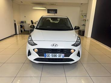 SPOTICAR Hyundai I10 1.0 67 Eco Initia Occasion - Citadine Essence Blanc - Buchelay - 1204139635_2
