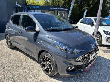 SPOTICAR Hyundai I10 1.0 T-gdi 100 N Line Occasion - Citadine Essence Gris Foncé - Callian - 1204141820_3