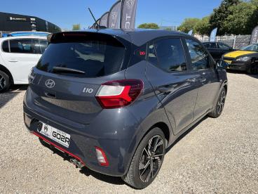SPOTICAR Hyundai I10 1.0 T-gdi 100 N Line Occasion - Citadine Essence Gris Foncé - Callian - 1204141820_5