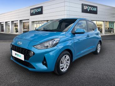 SPOTICAR Hyundai I10 1.0 67 Bvr Creative Occasion - Citadine Essence Bleu Clair - Barberey-saint-sulpice - 1204217910_1
