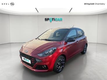 SPOTICAR Hyundai I10 1.2 84 N Line Occasion - Citadine Essence Rouge - Chambery - 1204219321_1