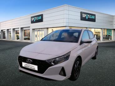 SPOTICAR Hyundai I20 1.0 T-gdi 100 Hybrid 48v Intuitive Occasion - Citadine Essence Blanc - Valence - 1203227601_1