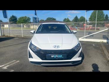 SPOTICAR Hyundai I20 1.0 T-gdi 100ch Hybrid Creative Dct-7 Occasion - Citadine Hybride Polar White - Serres Castet - 1203551758_5