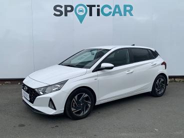 SPOTICAR Hyundai I20 1.0 T-gdi 100 Dct-7 Hybrid 48v Intuitive Occasion - Citadine Essence Blanc - Villenave Dornon Cedex - 1203623638_1