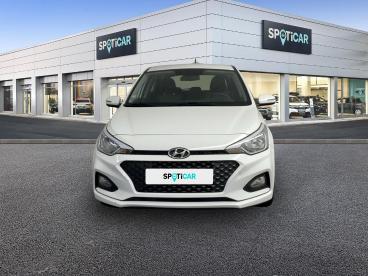 SPOTICAR Hyundai I20 1.2 75 Initia Occasion - Citadine Essence Blanc - Puilboreau - 1203836016_2
