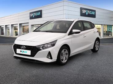 SPOTICAR Hyundai I20 1.2 84 Initia Occasion - Citadine Essence Blanc - Beziers - 1203907392_1