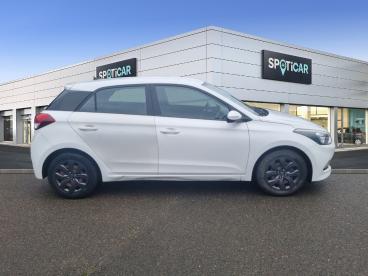SPOTICAR Hyundai I20 1.2 75 Edition #clim Occasion - Citadine Essence Polar White - Fontenay Sur Eure - 1203966657_4