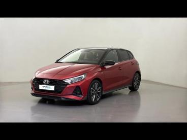 SPOTICAR Hyundai I20 1.0 T-gdi 100ch Hybrid N Line Michel Vaillant Dct- Occasion - Citadine Hybride Dragon Red Métal/toit/rétro Black - Chatellerault - 1204008782_1