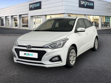 SPOTICAR Hyundai I20 1.2 75 Initia Occasion - Citadine Essence Blanc - Puilboreau - 1204010724_1