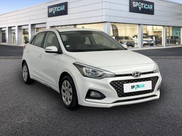 SPOTICAR Hyundai I20 1.2 75 Initia Occasion - Citadine Essence Blanc - Puilboreau - 1204010724_3