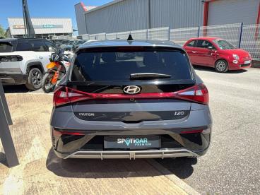 SPOTICAR Hyundai I20 1.0 T-gdi 100 Dct-7 Hybrid 48v Intuitive Occasion - Citadine Essence Noir - Manosque - 1204038445_4