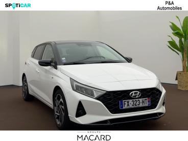 SPOTICAR Hyundai I20 1.0 T-gdi 100ch Hybrid Creative Dct-7 Occasion - Citadine Hybride Polar White - Montauban - 1204203396_4