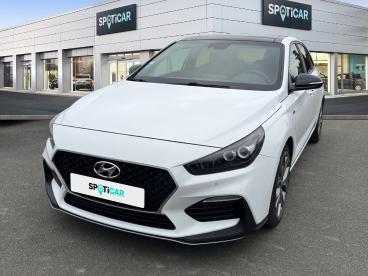 SPOTICAR Hyundai I30 1.4 T-gdi 140ch N Line Dct-7 Euro6d-t Occasion - Berline Essence Polar White - Villeneuve-d'ascq - 1203892702_1