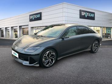 SPOTICAR Hyundai Ioniq 77 Kwh - 325ch First Edition Htrac Occasion - Berline Electrique Nocturne Gray Métal - Anzin - 1203810061_1
