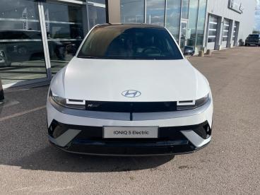 SPOTICAR Hyundai Ioniq 5 84 Kwh - 229 Ch N Line Occasion - Suv-4x4 Electrique Atlas White Mate - Barberey-saint-sulpice - 1203300394_1