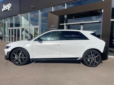 SPOTICAR Hyundai Ioniq 5 84 Kwh - 229 Ch N Line Occasion - Suv-4x4 Electrique Atlas White Mate - Barberey-saint-sulpice - 1203300394_2