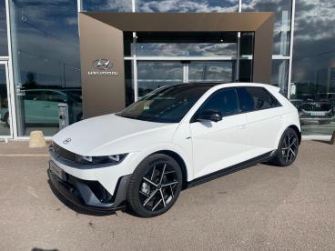 SPOTICAR Hyundai Ioniq 5 84 Kwh - 229 Ch N Line Occasion - Suv-4x4 Electrique Atlas White Mate - Barberey-saint-sulpice - 1203300394_3