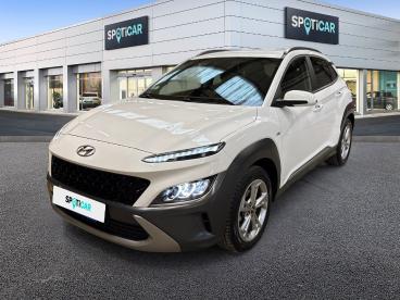 SPOTICAR Hyundai Kona 1.6 Crdi 136ch Hybrid 48v Creative Dct-7 Occasion - Suv-4x4 Hybride Atlas White - Dizy - 1203603064_1