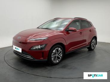 SPOTICAR Hyundai Kona Electric 64kwh - 204ch Intuitive Occasion - Suv-4x4 Electrique Sunset Red Métal - Bourg En Bresse - 1203689322_1