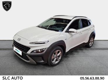 SPOTICAR Hyundai Kona 1.0 T-gdi 120ch Hybrid 48v Intuitive Occasion - Suv-4x4 Hybride Atlas White - Langon - 1203739588_1