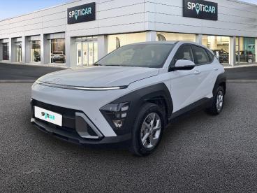 SPOTICAR Hyundai Kona Hybrid 129 Intuitive Occasion - Suv-4x4 Hybride Atlas White - Barberey-saint-sulpice - 1203739823_1