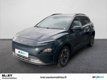 SPOTICAR Hyundai Kona Electrique 39 Kwh - 136 Ch Intuitive Occasion - Suv-4x4 Electrique Gris - Lisieux - 1203742137_1
