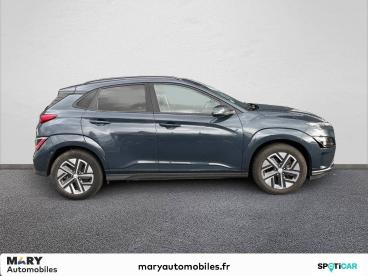 SPOTICAR Hyundai Kona Electrique 39 Kwh - 136 Ch Intuitive Occasion - Suv-4x4 Electrique Gris - Lisieux - 1203742137_2