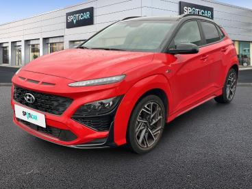 SPOTICAR Hyundai Kona 1.0 T-gdi 120ch Hybrid 48v N Line Executive Occasion - Suv-4x4 Hybride Ignite Red - Villeneuve-les-beziers - 1203748385_1