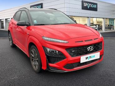 SPOTICAR Hyundai Kona 1.0 T-gdi 120ch Hybrid 48v N Line Executive Occasion - Suv-4x4 Hybride Ignite Red - Villeneuve-les-beziers - 1203748385_3