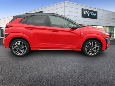 SPOTICAR Hyundai Kona 1.0 T-gdi 120ch Hybrid 48v N Line Executive Occasion - Suv-4x4 Hybride Ignite Red - Villeneuve-les-beziers - 1203748385_4