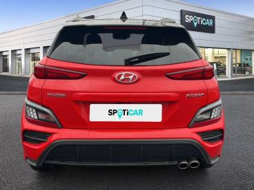 SPOTICAR Hyundai Kona 1.0 T-gdi 120ch Hybrid 48v N Line Executive Occasion - Suv-4x4 Hybride Ignite Red - Villeneuve-les-beziers - 1203748385_5