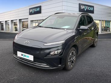 SPOTICAR Hyundai Kona Electrique 39 Kwh - 136 Ch Intuitive Occasion - Suv-4x4 Electrique Gris - Tergnier - 1203753358_1