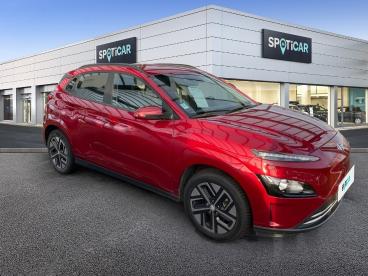 SPOTICAR Hyundai Kona Electrique 39 Kwh - 136 Ch Intuitive Occasion - Suv-4x4 Electrique Sunset Red - Tergnier - 1203804440_3