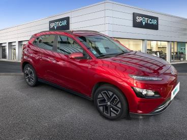 SPOTICAR Hyundai Kona Electrique 39 Kwh - 136 Ch Intuitive Occasion - Suv-4x4 Electrique Sunset Red - Tergnier - 1203804440_4