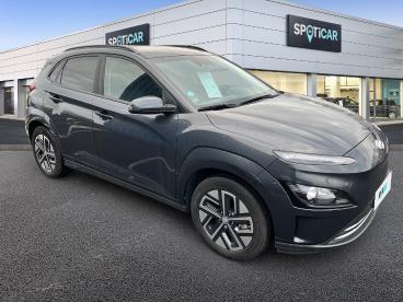 SPOTICAR Hyundai Kona Electrique 39 Kwh - 136 Ch Intuitive Occasion - Suv-4x4 Electrique Gris - Isigny Sur Mer - 1203815099_3