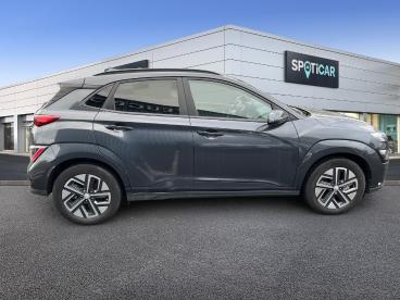 SPOTICAR Hyundai Kona Electrique 39 Kwh - 136 Ch Intuitive Occasion - Suv-4x4 Electrique Gris - Isigny Sur Mer - 1203815099_4