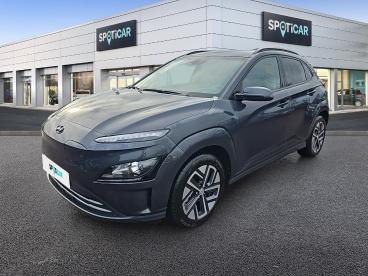 SPOTICAR Hyundai Kona Electrique 39 Kwh - 136 Ch Intuitive Occasion - Suv-4x4 Electrique Dark Night - Vire - 1203818428_1