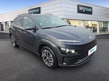 SPOTICAR Hyundai Kona Electrique 39 Kwh - 136 Ch Intuitive Occasion - Suv-4x4 Electrique Dark Night - Vire - 1203818428_3