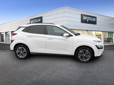 SPOTICAR Hyundai Kona Electrique 39 Kwh - 136 Ch Intuitive Occasion - Suv-4x4 Electrique Blanc Banquise - Deauville - 1203823264_4