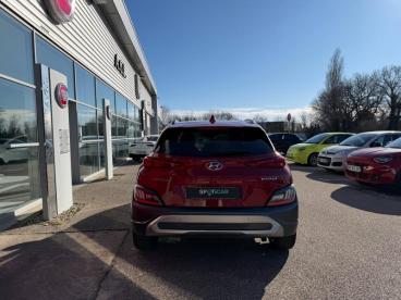 SPOTICAR Hyundai Kona 1.6 Gdi 141ch Hybrid Creative Dct-6 Occasion - Suv-4x4 Hybride Pulse Red Métal - Salon De Provence Cedex - 1203839368_4
