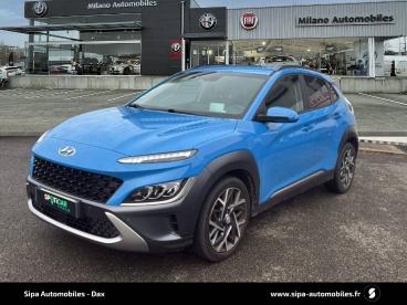SPOTICAR Hyundai Kona Hybrid 141 Intuitive Occasion - Suv-4x4 Hybride Bleu - Dax - 1203842552_1