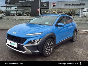 SPOTICAR Hyundai Kona Hybrid 141 Intuitive Occasion - Suv-4x4 Hybride Bleu - Dax - 1203842552_2