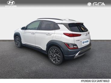 SPOTICAR Hyundai Kona 1.6 Gdi 141ch Hybrid Creative Dct-6 Occasion - Suv-4x4 Hybride Bleu - Saint-malo - 1203848878_2