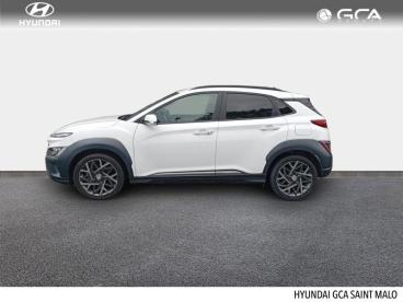 SPOTICAR Hyundai Kona 1.6 Gdi 141ch Hybrid Creative Dct-6 Occasion - Suv-4x4 Hybride Bleu - Saint-malo - 1203848878_3