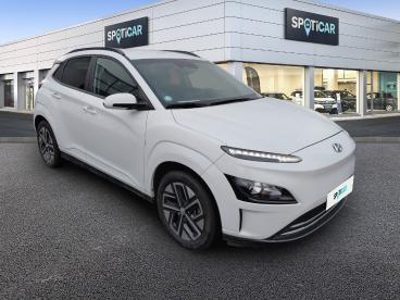 SPOTICAR Hyundai Kona Electrique 39 Kwh - 136 Ch Intuitive Occasion - Suv-4x4 Electrique Blanc - Cerise - 1203859046_3