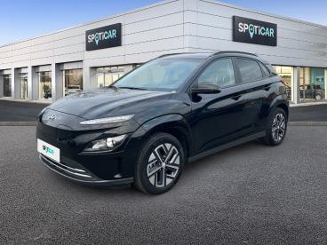 SPOTICAR Hyundai Kona Electrique 39 Kwh - 136 Ch Intuitive Occasion - Suv-4x4 Electrique Noir - Saint lo - 1203872154_1