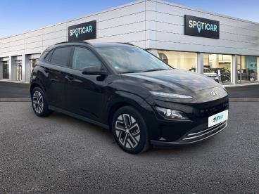 SPOTICAR Hyundai Kona Electrique 39 Kwh - 136 Ch Intuitive Occasion - Suv-4x4 Electrique Noir - Saint lo - 1203872154_3