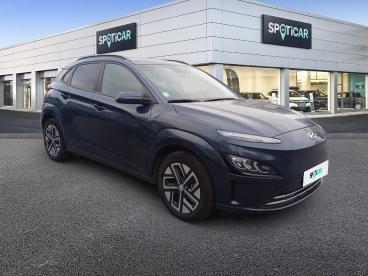 SPOTICAR Hyundai Kona Electrique 39 Kwh - 136 Ch Intuitive Occasion - Suv-4x4 Electrique Bleu - Caen - 1203949463_3