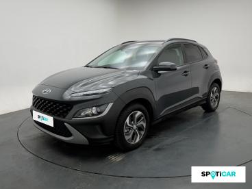 SPOTICAR Hyundai Kona 1.6 Gdi 141ch Hybrid Intuitive Dct-6 Occasion - Suv-4x4 Hybride Ecotronic Gray Métal - Oyonnax - 1203961642_1