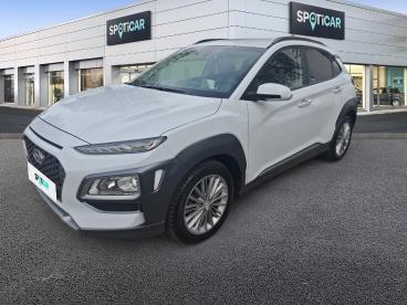 SPOTICAR Hyundai Kona 1.0 T-gdi 120ch Fap Executive Occasion - Suv-4x4 Essence Chalk White Métal - Saint Brieuc - 1203975251_1